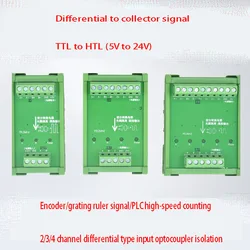 Konwerter sygnału różnicowego do kolektora konwerter sygnału TTL do enkodera HTL szybki konwerter sygnału