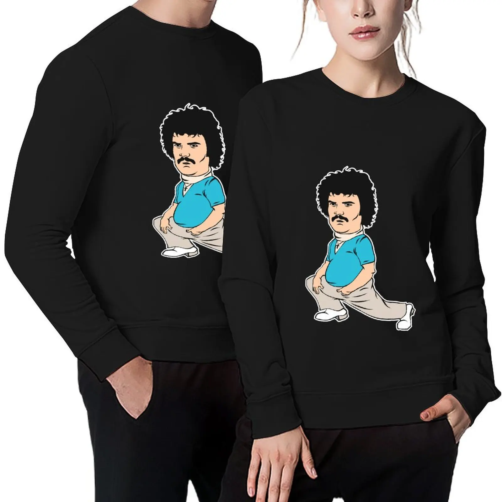 

Nacho Libre, Jack Black , Recreational Cloths, Pants, Luchador Pullover autumn clothes korean autumn clothes men's sweatshirt