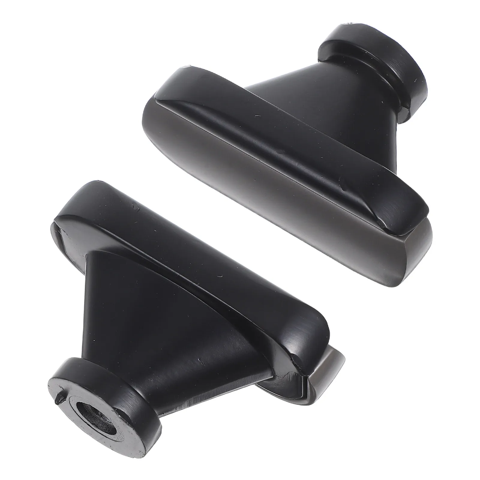 2Pcs Decorative Cabinet Pulls Zinc Alloy Drawer Handles Contemporary Minimalist Design for Kitchen Cabinets Dresser Wardrobe