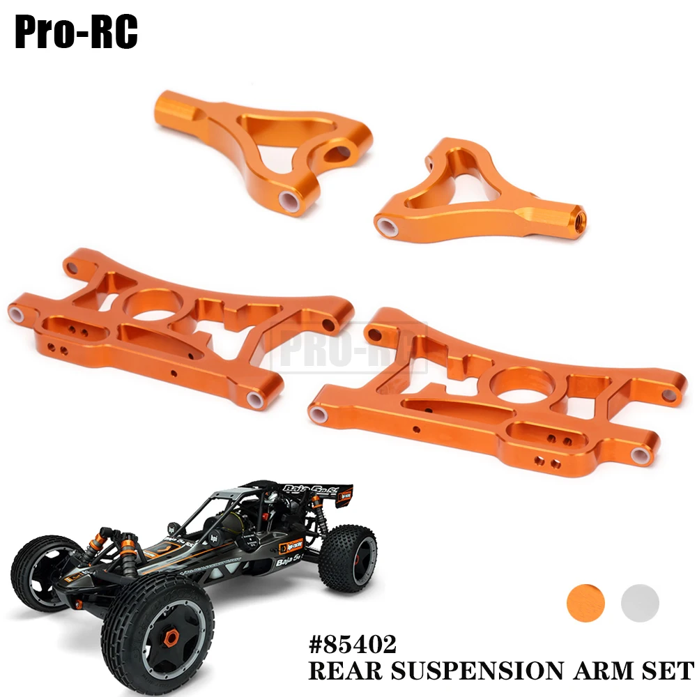 1Set Aluminum Alloy #85402 Rear Upper&Lower Suspension Arm Left & Right for RC Car 1/5 HPI Baja 5T 2.0 5SC SS 5B Flux 5R 1970