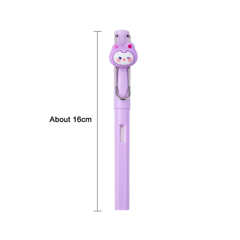 Sanrio Cinnamoroll Kuromi Pom Pom Purin My Melody Cute Cartoon HB pencil Built in eraser Office Supplies Student Stationery Gift