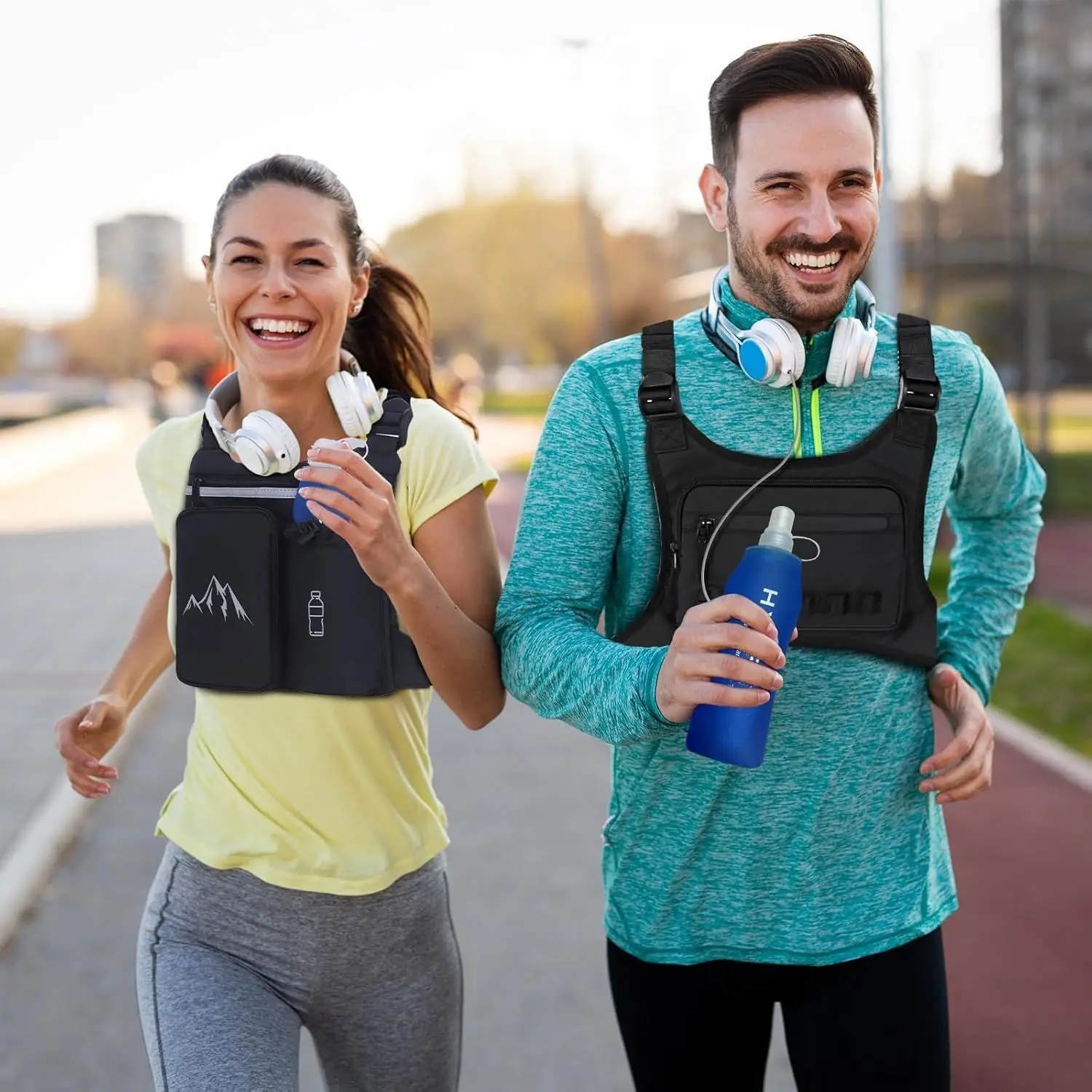 

Tactical Chest Bag Men's Cycling Running Hiking Crossbody Bag Outdoor Sports And Leisure Fashion Fitness Vest Bag