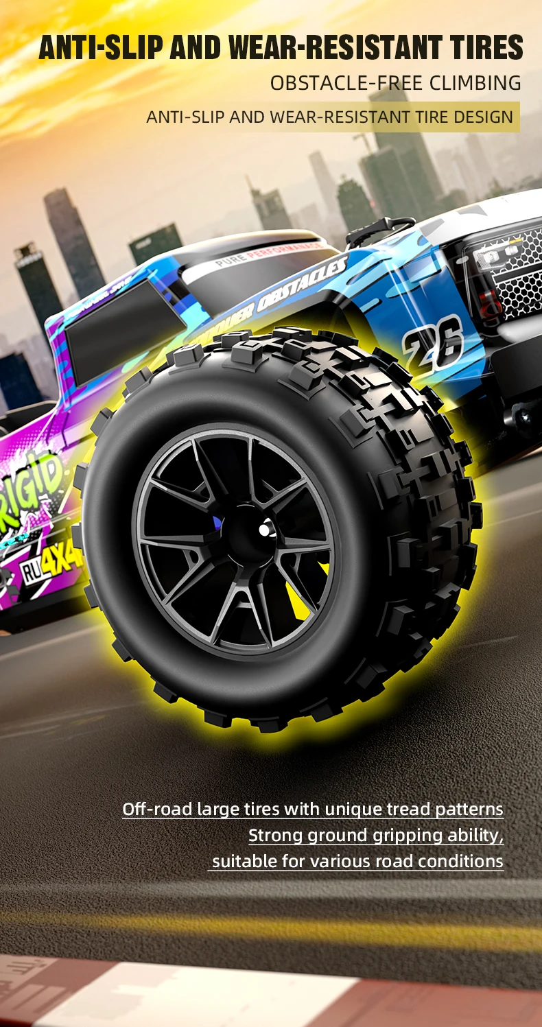 

Радиоуправляемая машина 2.4G 1/14 4WD, внедорожный багги с бесщеточным двигателем, высокоскоростная дрифт-машинка, полноприводная гоночная радиоуправляемая модель с полным пропорциональным управлением