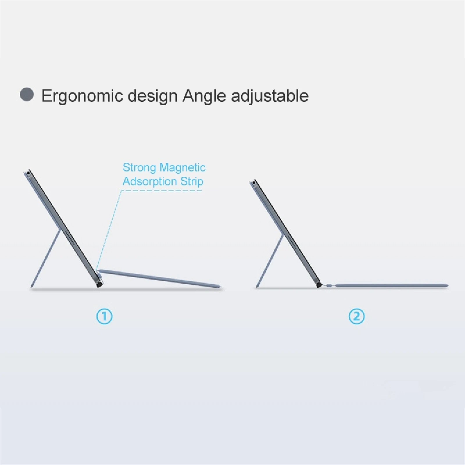 Jumper Magnet Docking Tablet Tastatur für Jumper EZPad V12 Tastatur