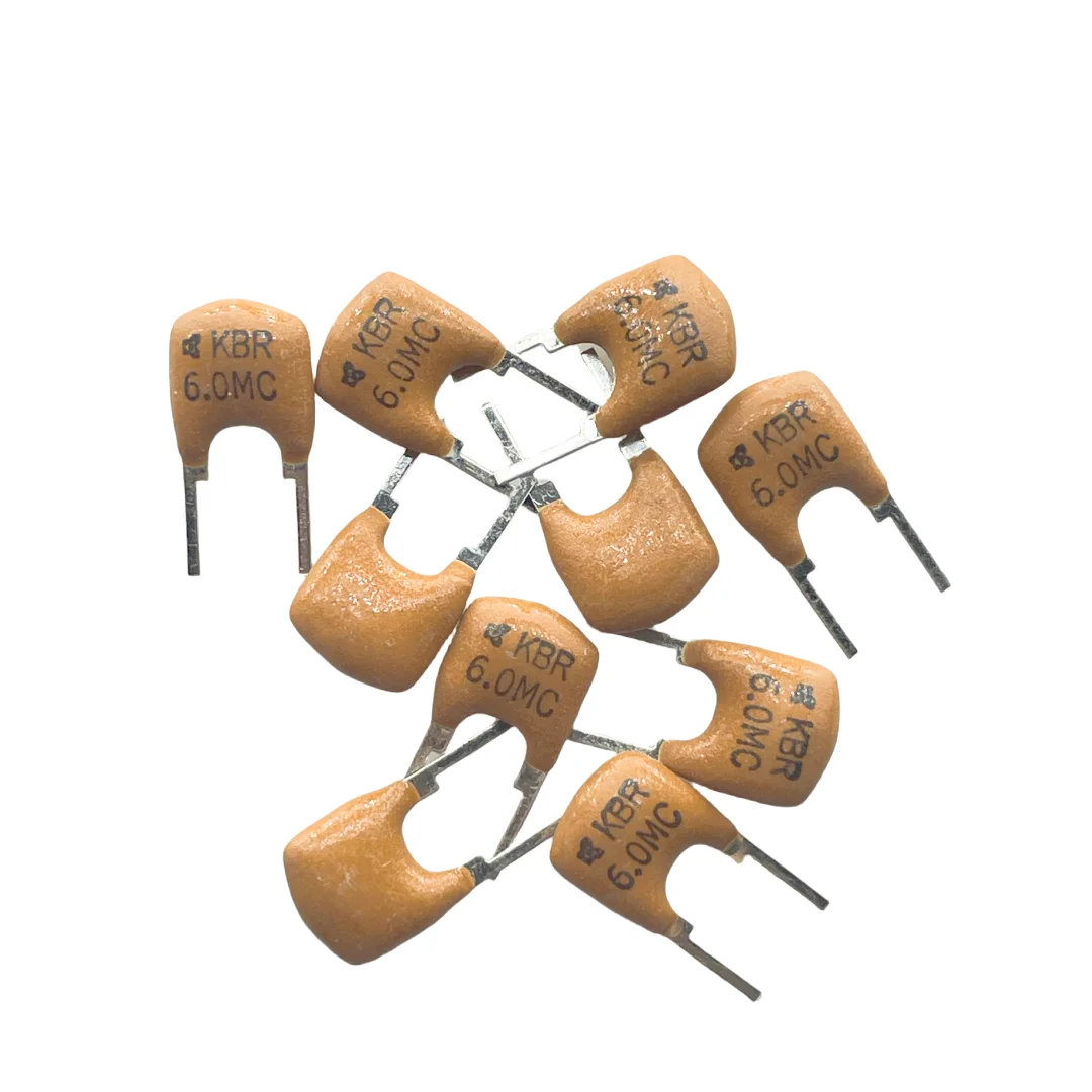 50pcs/Japanese ceramic crystal KBR-6.0MC KBR-6.00M 6MHZ 6M in-line 2-pin resonator