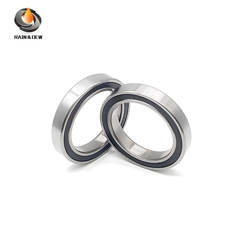 1PCS 6803 2RS Bearing 17X26X5 mm ABEC-7 Metric Thin Section Ball Bearings 6800RS 10x19x5mm ~ 6816RS 80X90X10mm