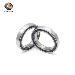 1PCS 6803 2RS Bearing 17X26X5 mm ABEC-7 Metric Thin Section Ball Bearings 6800RS 10x19x5mm ~ 6816RS 80X90X10mm