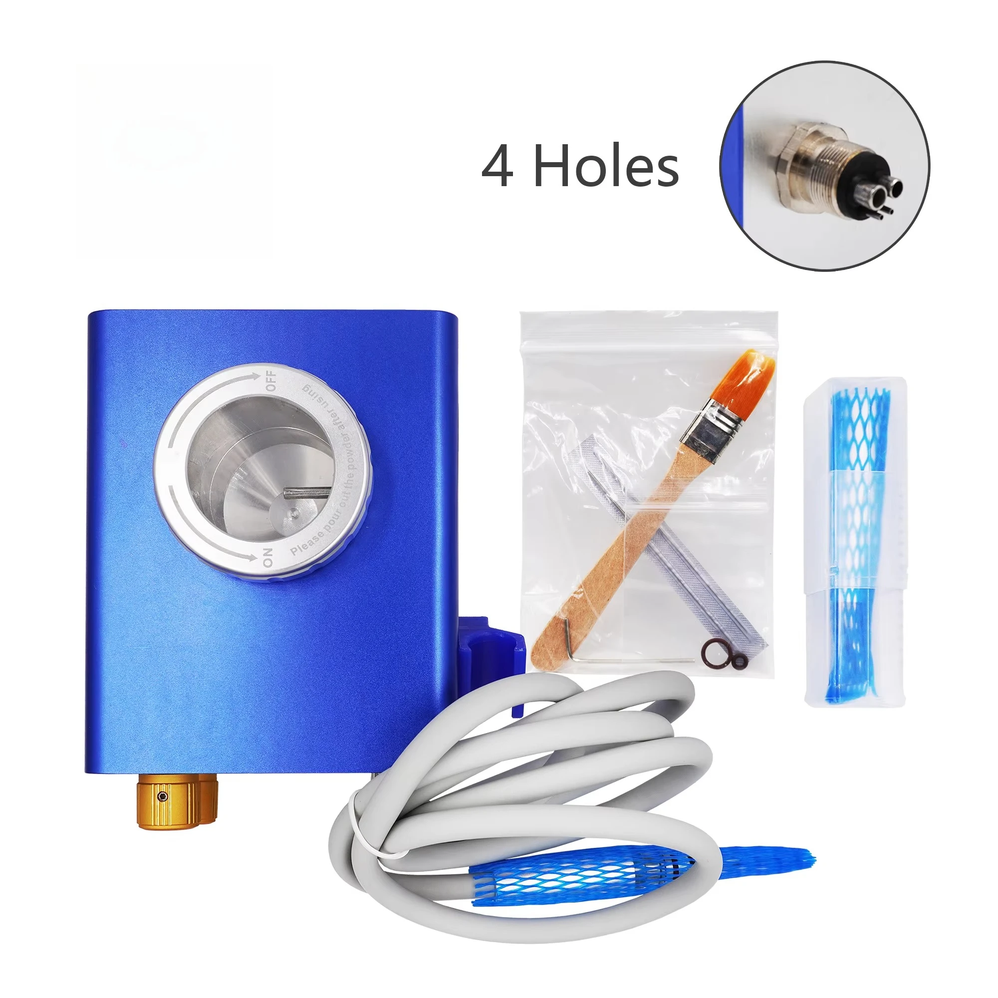 Dental Teeth Cleaning Sandblasting Lab Teeth Whitening Cleaning Air Water Prophy Polishing Sandblasting Machine Cleaning Machine
