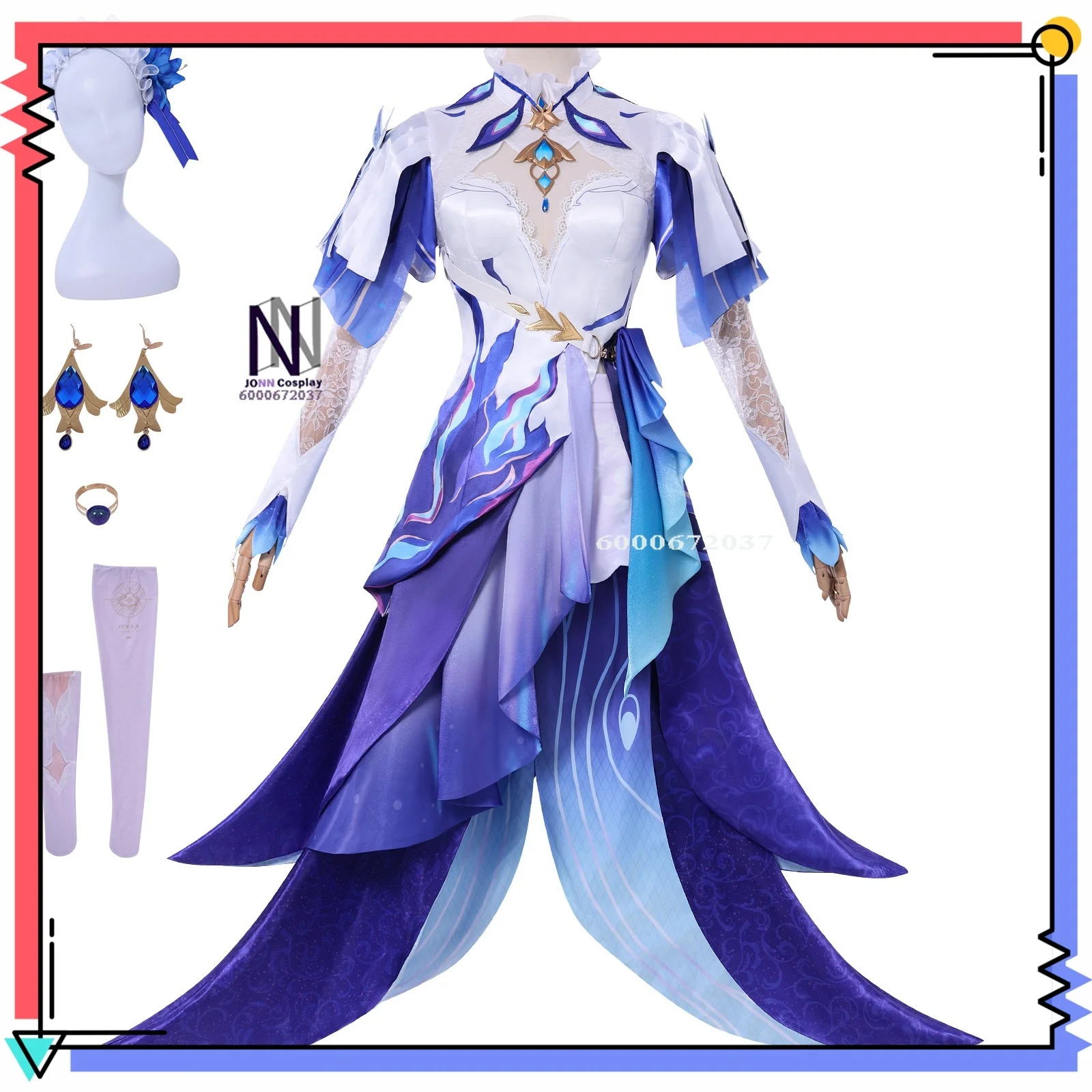 

Wuthering Waves Cantarella New Style Two-dimensional Cosplay Costume Anime and Games Role-playing As Game Character Luxurious