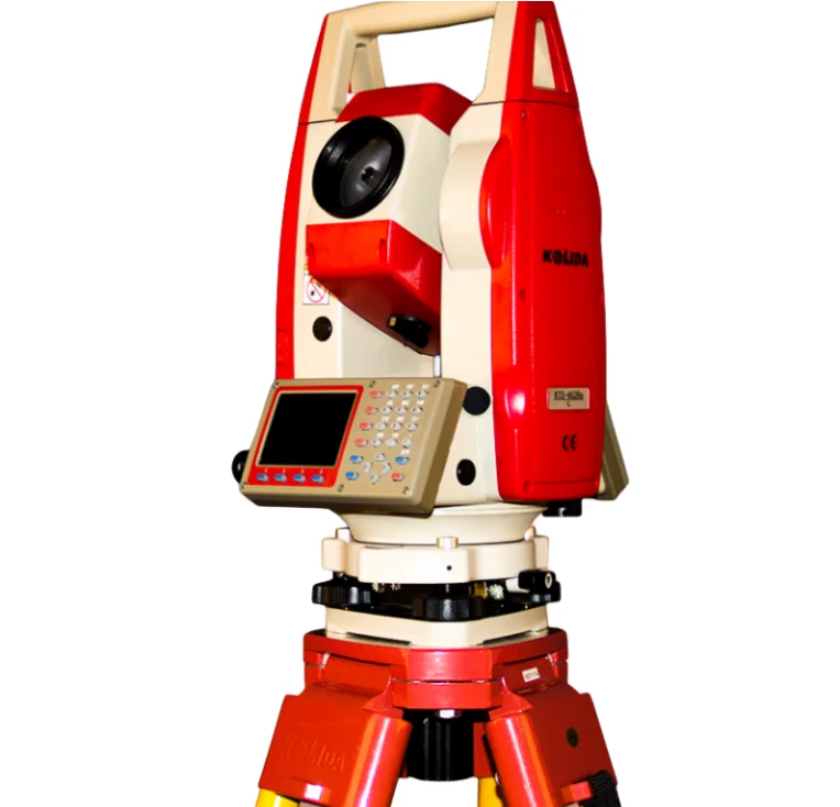 Higher Precision 2'' Accuracy Total Station Kolida KTS-462R10LB 1000m Non-prism