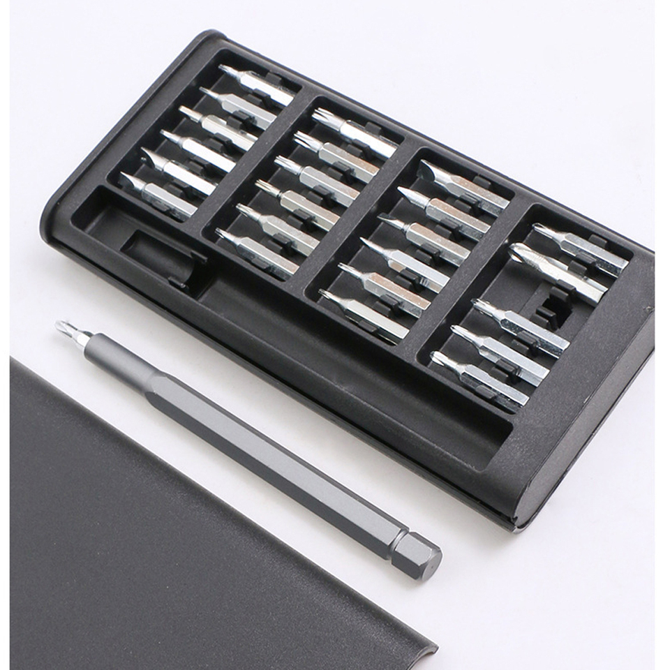  25-in-1 Screwdriver Set Magnetic Multi-function Precision Computer Glasses Mobile Phone Repair Tool Household Mini Screwdriver 