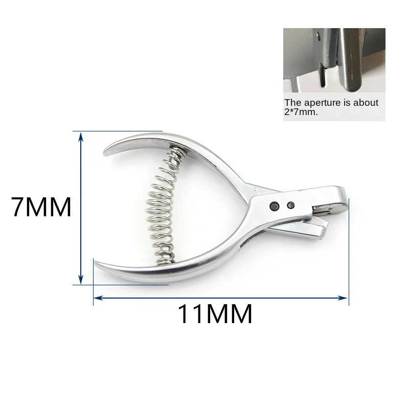 Sampling Pliers Replaceable Blade Knife-Mouth Pliers Plate-Making Multifunctional Pattern Tissue Notch Forceps sewing