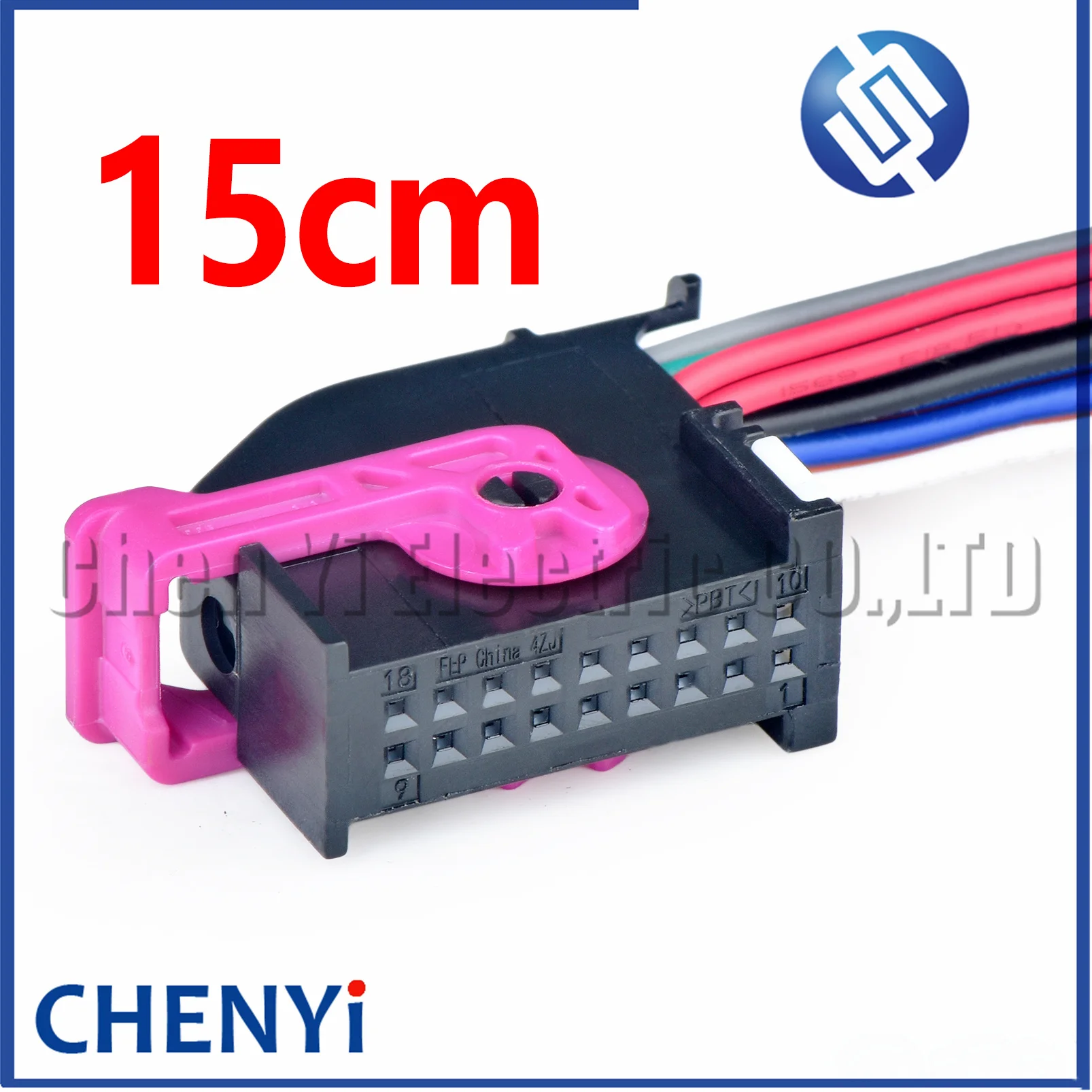 18 Pin Automotive Parking aid front radar harness Conenctor