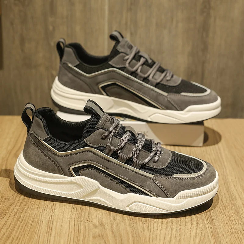 

2024 Men's Casual Shoes Autumn Breathable Sneakers Lightweight Soft Bottom Comfortable Running Sports Shoes