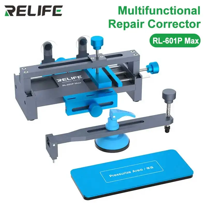 RELIFE RL-601P Max Middle Frame Corrector Fixture for Mobile Phone LCD Screen / Back Cover Removal/Side Hanging Repair Fixture