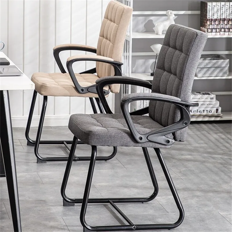 Modern Computer Home Lazy Staff Conference Office Student Gaming Simple Backrest Chair Armchair