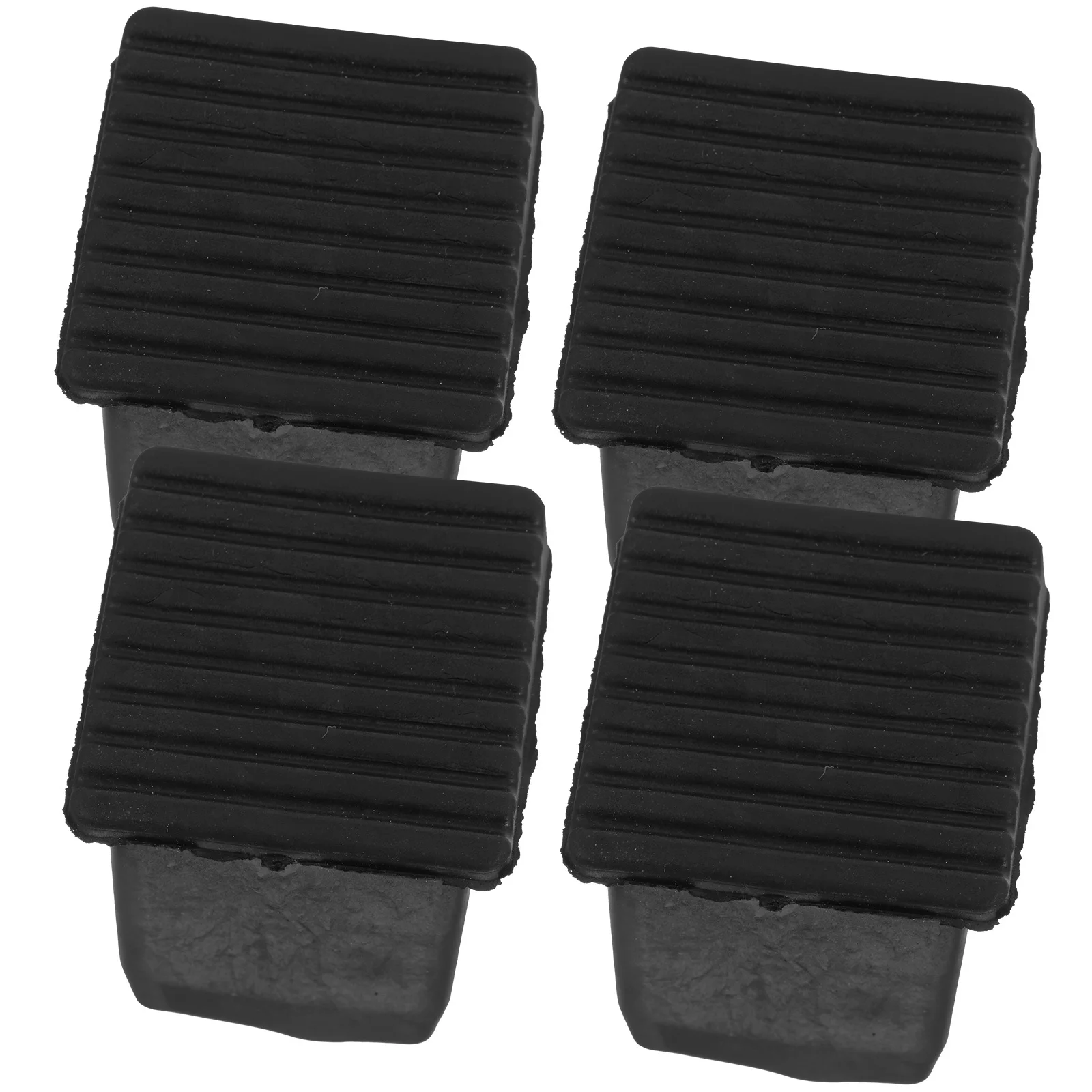 4 Pack Ladder Feet Covers Protective Bumpers for Telescopic Ladders Non Slip Foot Mats Protection