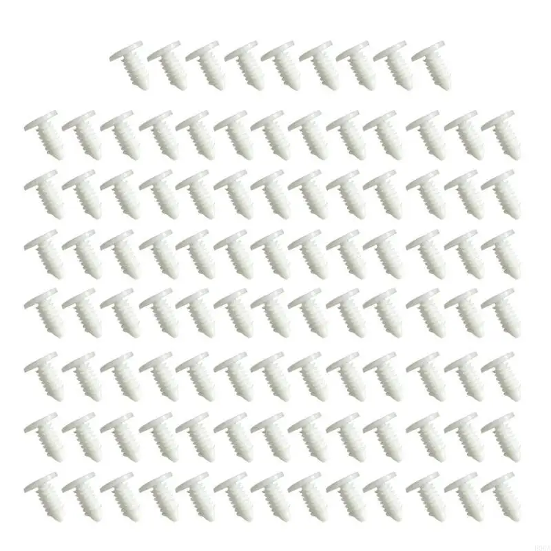 100 Pcs Plastic Rivets Fasteners with 4.5mm Diameter Suitable for Small Ceiling Clip Tree Rivet Buckle for Car Roof