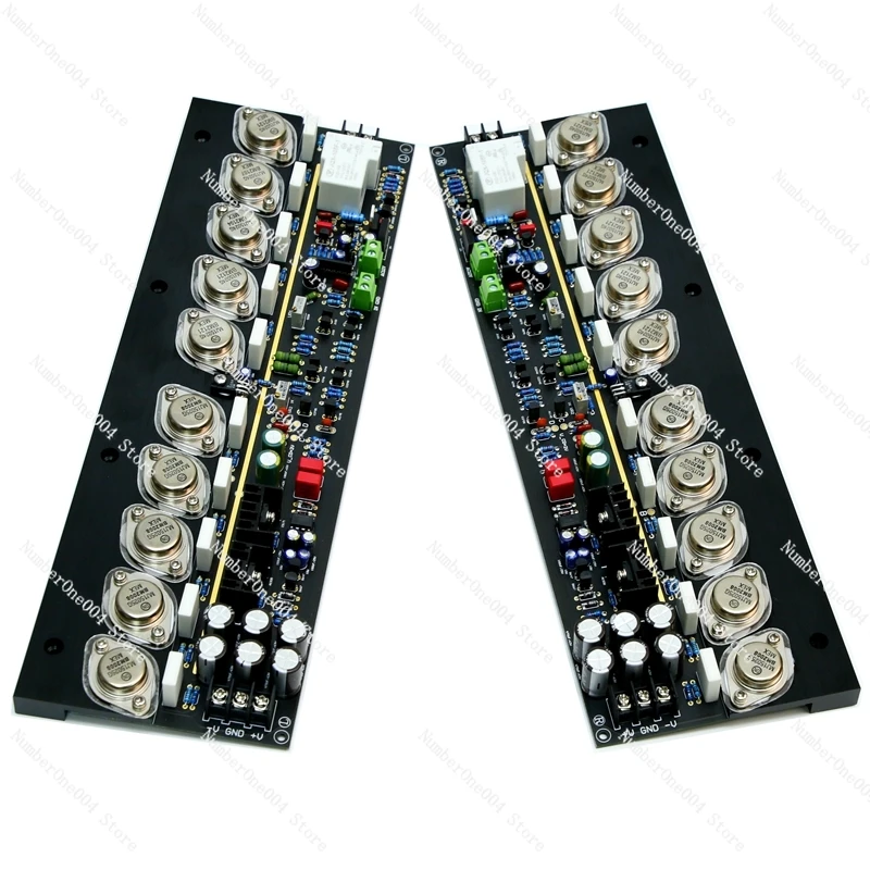 

E505 gold sealed tube pure rear stage power amplifier board, adjustable class A, high power HIFI fever grade (1 pair)