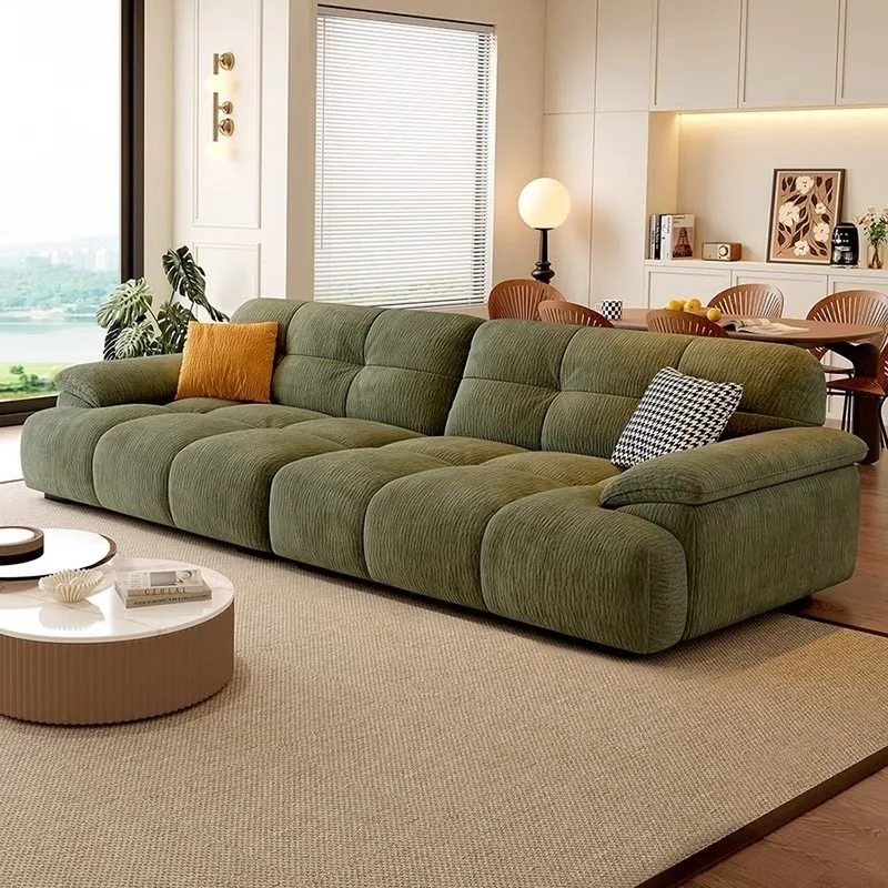 

European Velvet Living Room Sofas Brown Luxury Loveseat Lounge Living Room Sofas Modern Soft Muebles De Sala Furniture Home