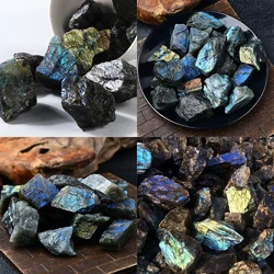 Natural Labradorite Stone Raw Material Fireless Aromatherapy Expanded Fragrance Stone Ore Specimen Fish Tank Decoration Crystal