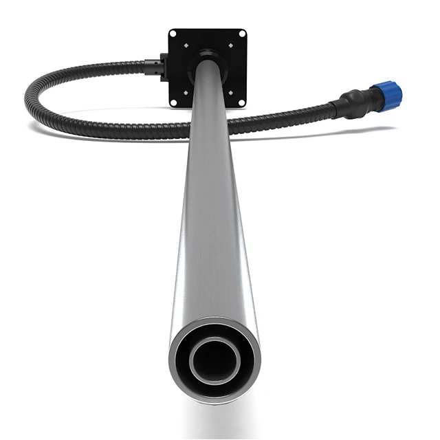 High Accuracy Capacitive Fuel Level Sensor, 0-5V/0-9V Analog Output, Compatible with Teltonika GPS Trackers