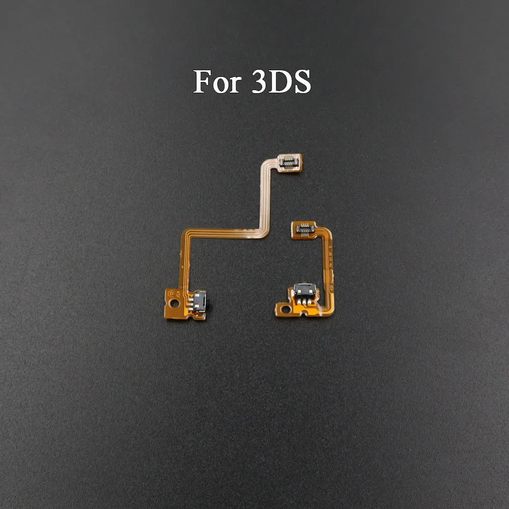 زر كتف L & R مع كابل مرن لوحدة تحكم نينتندو 3DS/3DS XL LL الجديدة 3DS/NEW 3DS XL LL