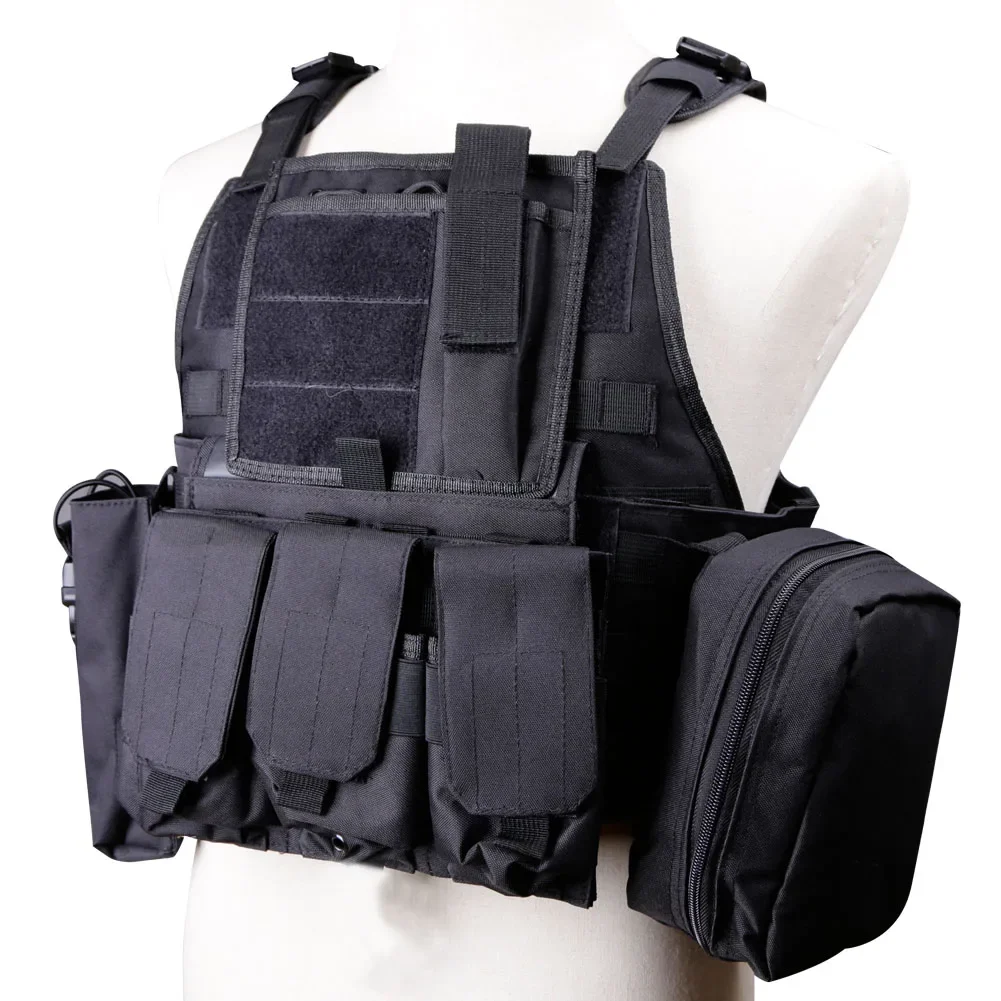 

Outdoor Hunting Vests Chest Rig Molle Tactical Vest Men Body Armor Plate Carrier Clothes CS Equipment Accessories