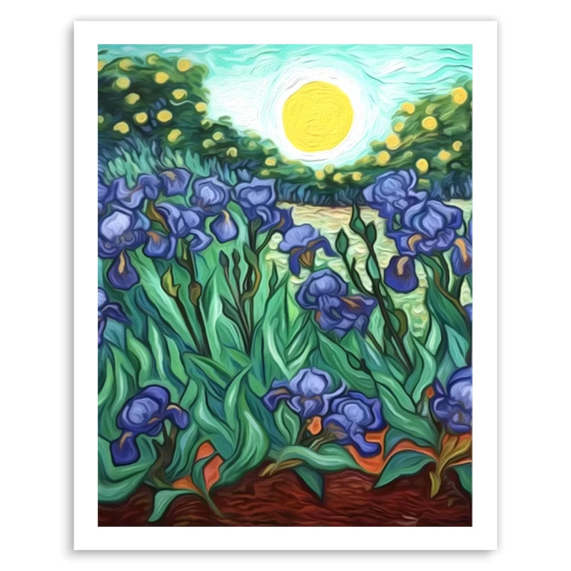 

RUOPOTY Painting By Numbers Acrylic Flowers Classic With Frame Handpainted Oil Painting On Canvas Watercolor Decoration Home