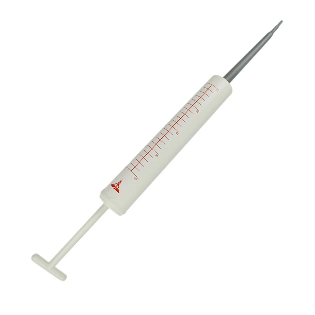 Giant Syringe Toy Novelty Fake Injector Halloween Prop (51 x 51cm) - White syringe prop fake syringe with needle