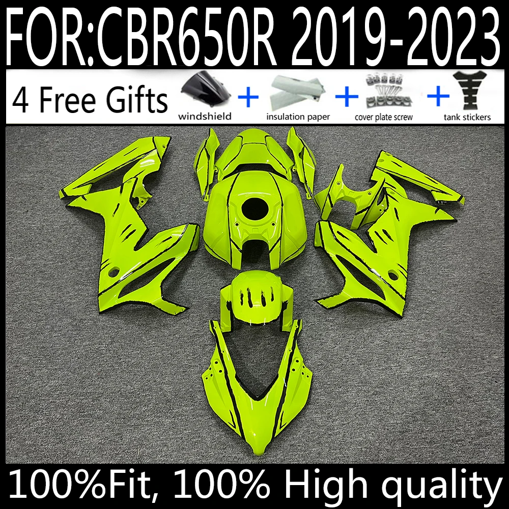Nieuwe ABS Motorfiets Hele Kuip Voor CBR650R 650R CBR 650 2019 2020 19 20 ABS Plastic Volledige Custom Kleur Carrosserie Stroomlijnkappen
