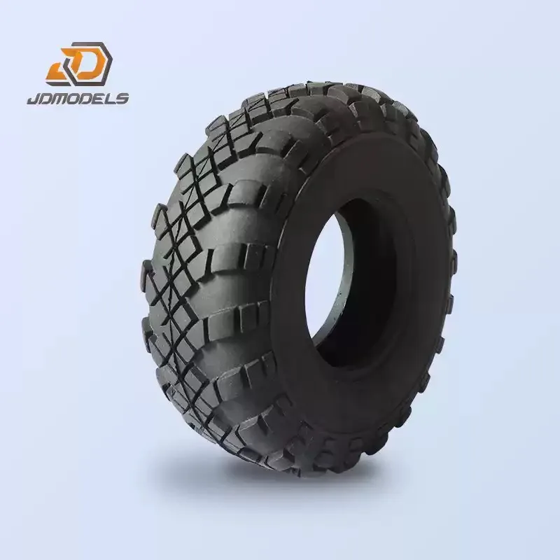 JDMODEL statischer Punkt MAZ537 Anhängerreifen 1:14 Anhängersimulation Militär LKW 1,9 Reifen JDM-116