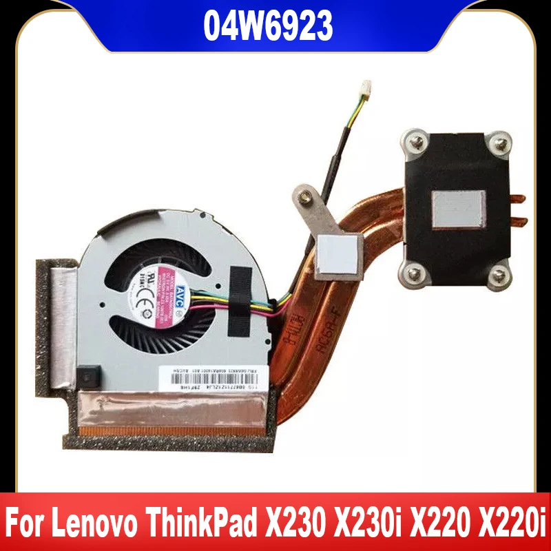 

New Original For Lenovo ThinkPad X230 X230i X220 X220I Cooling Fan Cooler Fan With Heatsink 04W6923 04W6922 04W0435 04W6921