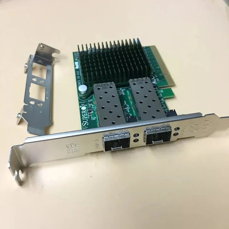 AOC-STGN-I2S SUPERMICRO X520-DA2 REV 2.0 DUAL PORT 10 GIGABIT ETHERNET CARD