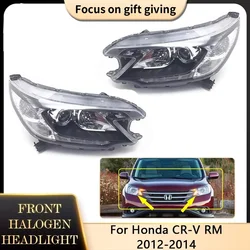 For Honda CR-V CRV 4 RM 2012 2013 2014 Car Side Headlight Assembly Front Bumper Reflector Fog Driver Head Light Lamp Accessorie