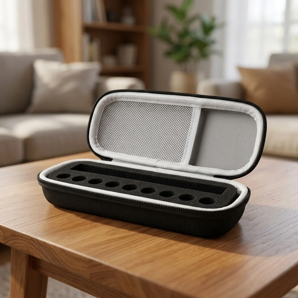 Portable Insulin Organizer Box with Insulation Properties and Hard Shell For Protection for Frequent Travelers