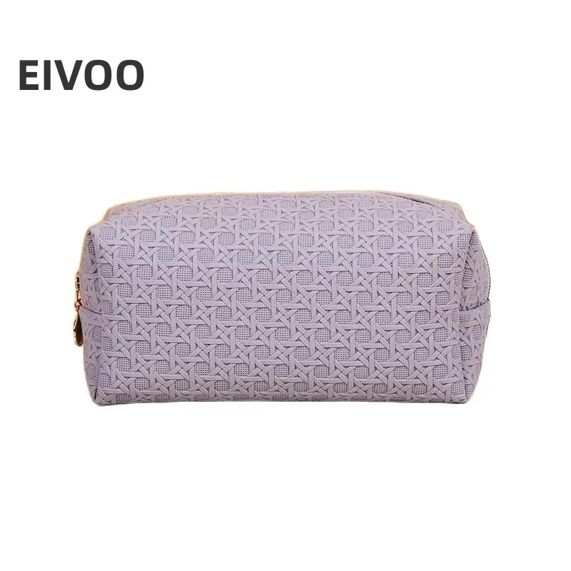 Straw Weave Women's Makeup Bag For Women Cosmetic Bag Handbags Summer Casual Ladies Tote Bags Travel Cosmetic Bag Organizer