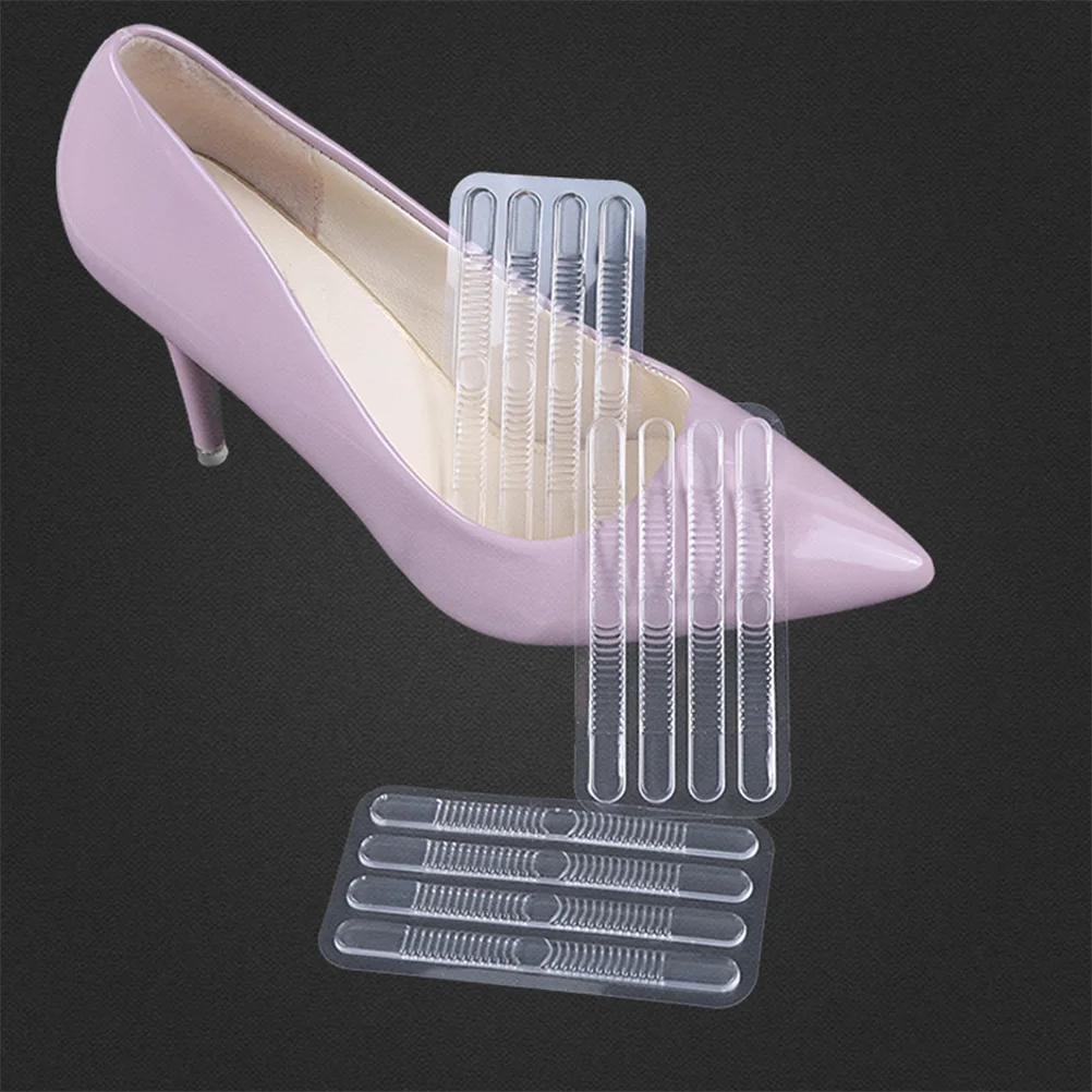 

2 Pack Anti-wear Foot Stickers Adhesive Tape Thin Heel Cushion Care Transparent Jelly Pads Soft Comfortable Health Protection
