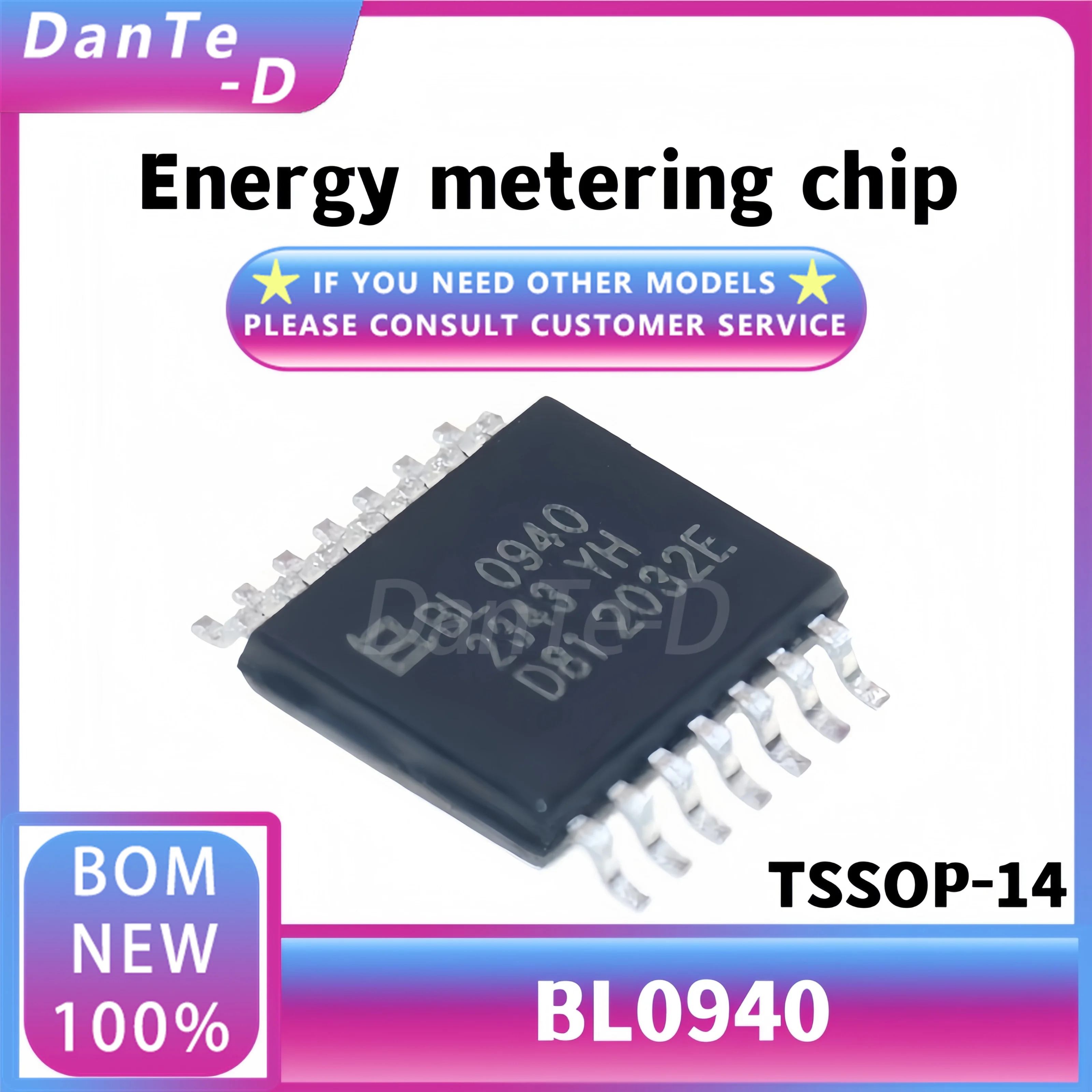 10PCS BL0940 original authentic TSOP-14 built-in clock calibration power metering chip