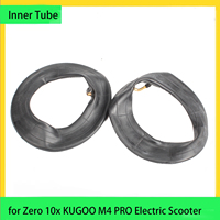 10 Inch Inner Tube 10X2.50 10x2.5 255x80 Electric Scooter Inner Tire for Zero 10x KUGOO M4 PRO Electric Scooter Tire Accessories