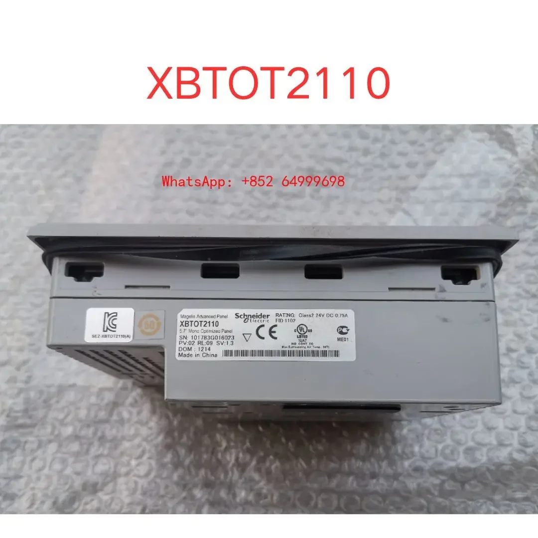 used  XBTOT2110 Touch screen, xbtot2110, disassemble function packageSecond-hand test OK