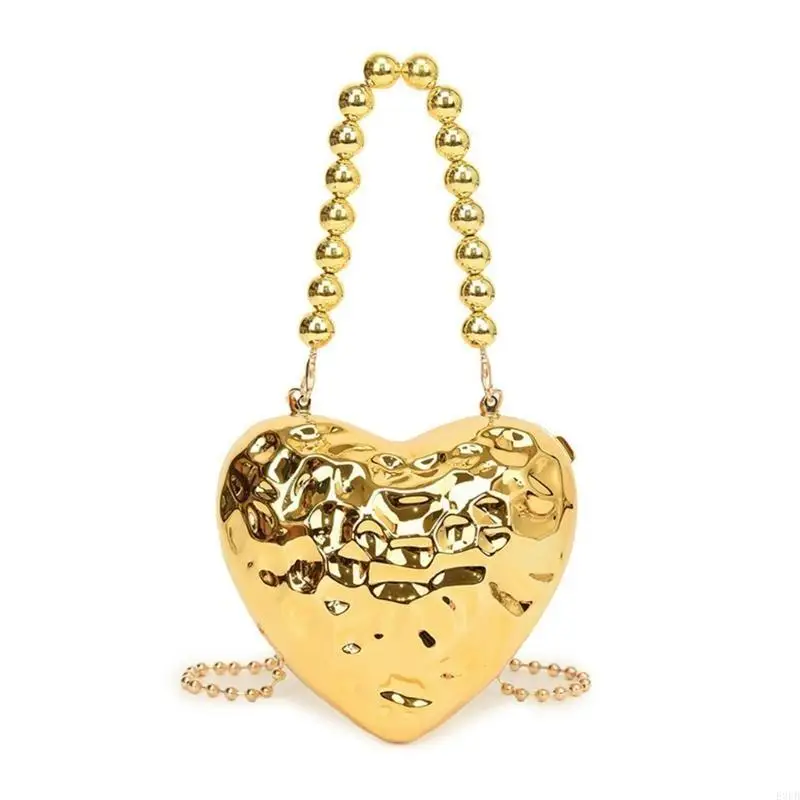 

Functional Acrylic Crossbody Bag Delicate Chain Bags Casual Satchel Shoulder Bag