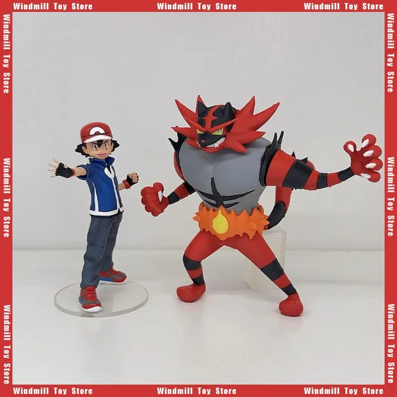 

3D Printing 1/20 Scale World Shellder Alola Incineroar Pokémon Game Peripheral Model Collection Desktop Ornament Decoration Toy