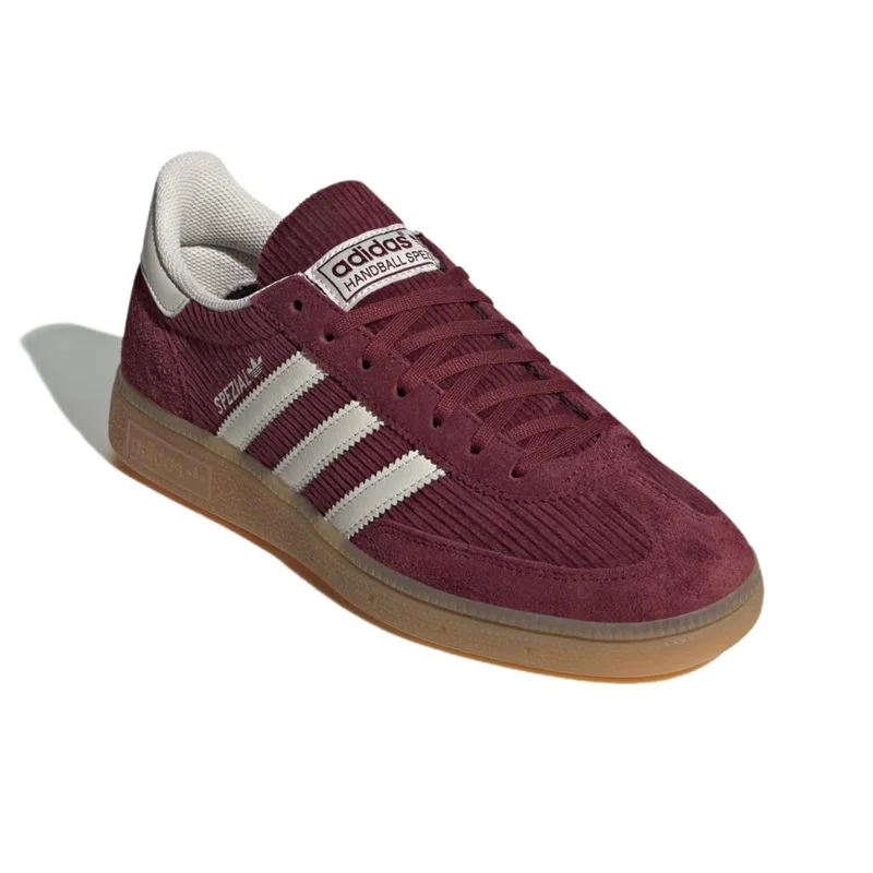 Adidas Originals Handball Spezial Men\'s and Women\'s Skateboarding Shoes - Anti slip, Wear resistant, Low cut, Wine Red