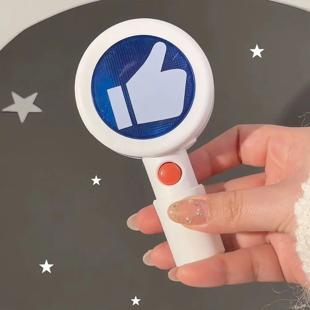 Double-Sided KT Board Keychain Electronic Voice Response Hold Up The Sign Sound Mini Capsule Both Side Voting Paddles