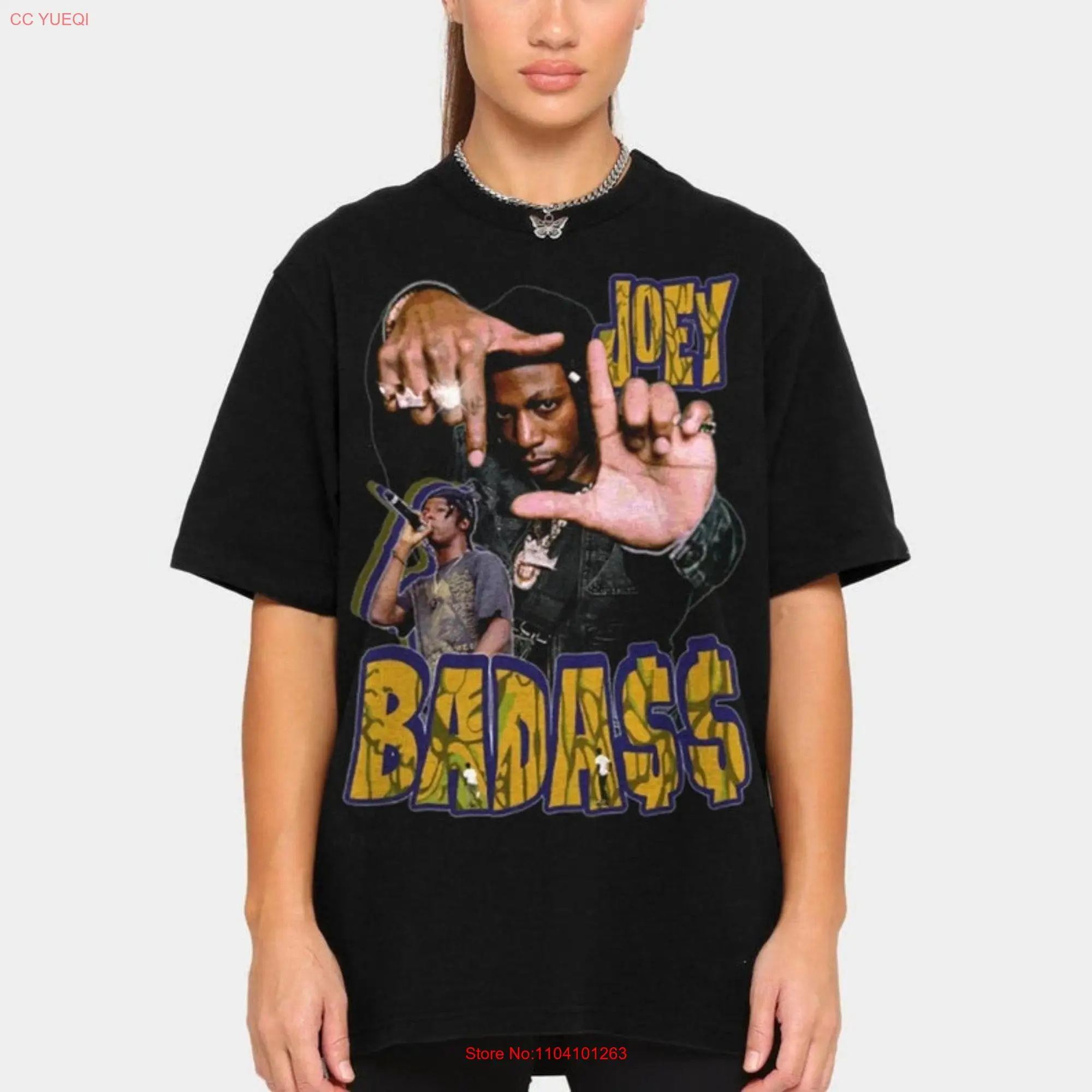 Joey Badass JoeyBadass Fan Tour T Shirt JockRetail long or short sleeves