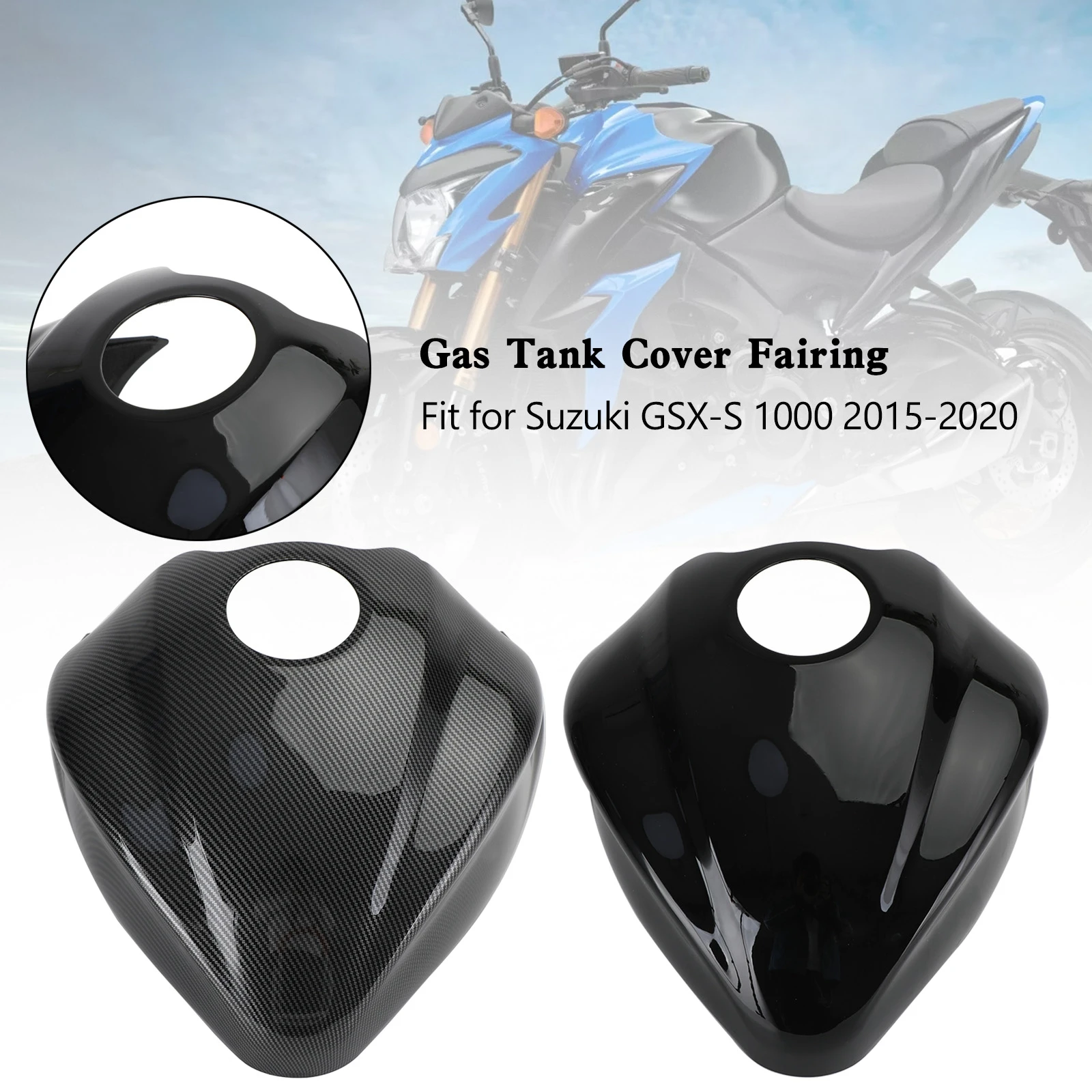 Topteng Gas Tank Cover Guard Fairing Protector For Suzuki GSX-S 1000 GSXS 2015 2016 2017 2018 2019 2020 GSXS1000