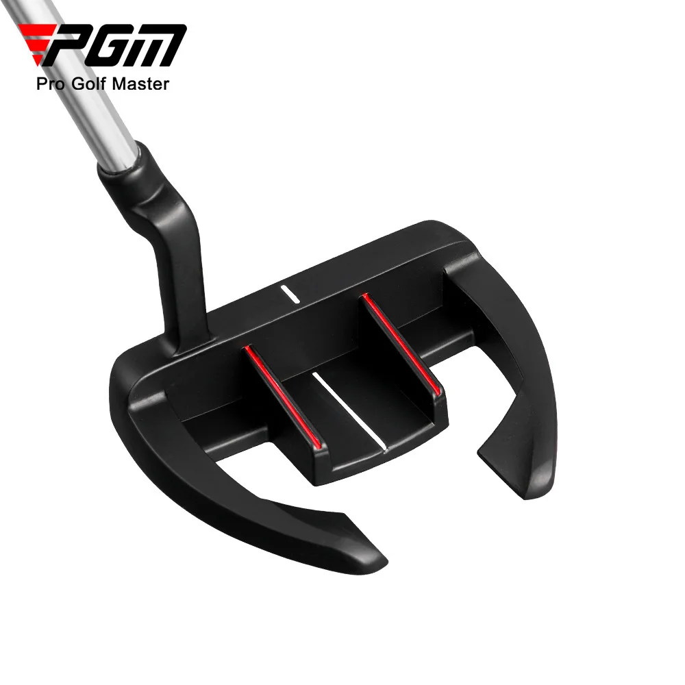 PGM Golf Men's Putter Single Club Golf Horn Type Men's Club مع خط تهدف الهدف تحسين الدقة يجعل المزيد من الضربات