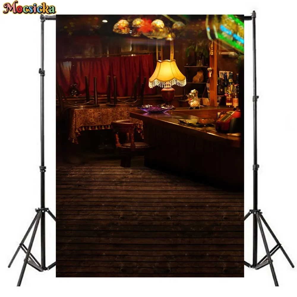 Mocsicka حفلة عيد ميلاد سعيد التصوير خلفية خمر القلعة الحديقة خلفية الكبار الاطفال صورة صورة راية استوديو الدعائم #4
