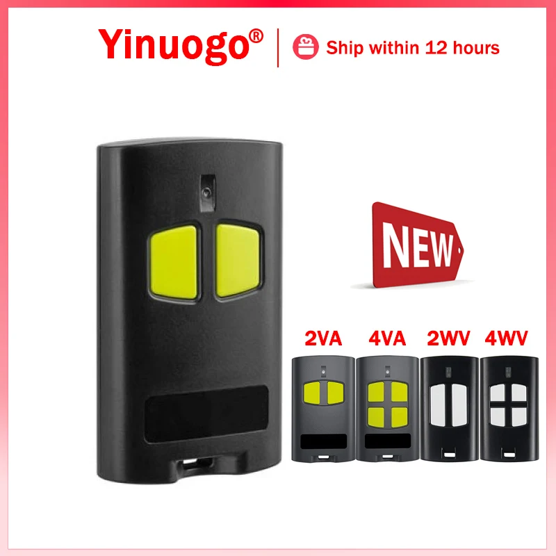 

TO GO 2VA 4VA 2WV 4WV Garage Door Remote Control 433.92MHz Rolling Code TO.GO 2WV 4WV Remote Control Gate Opener